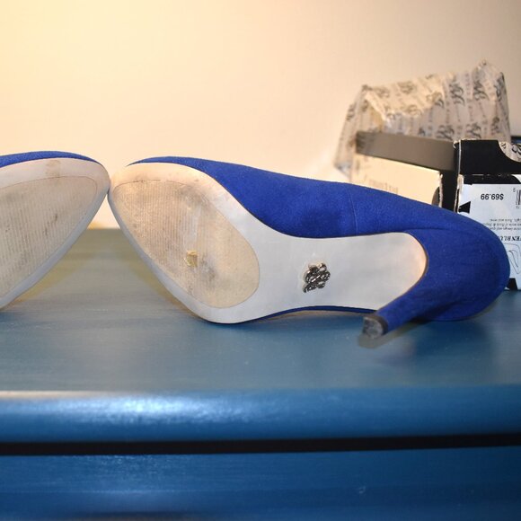 Rock and Republic Blue Heels - Picture 5 of 8